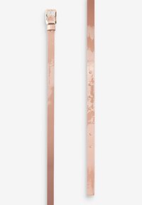 Next SKINNY PATENT - Remen - nude