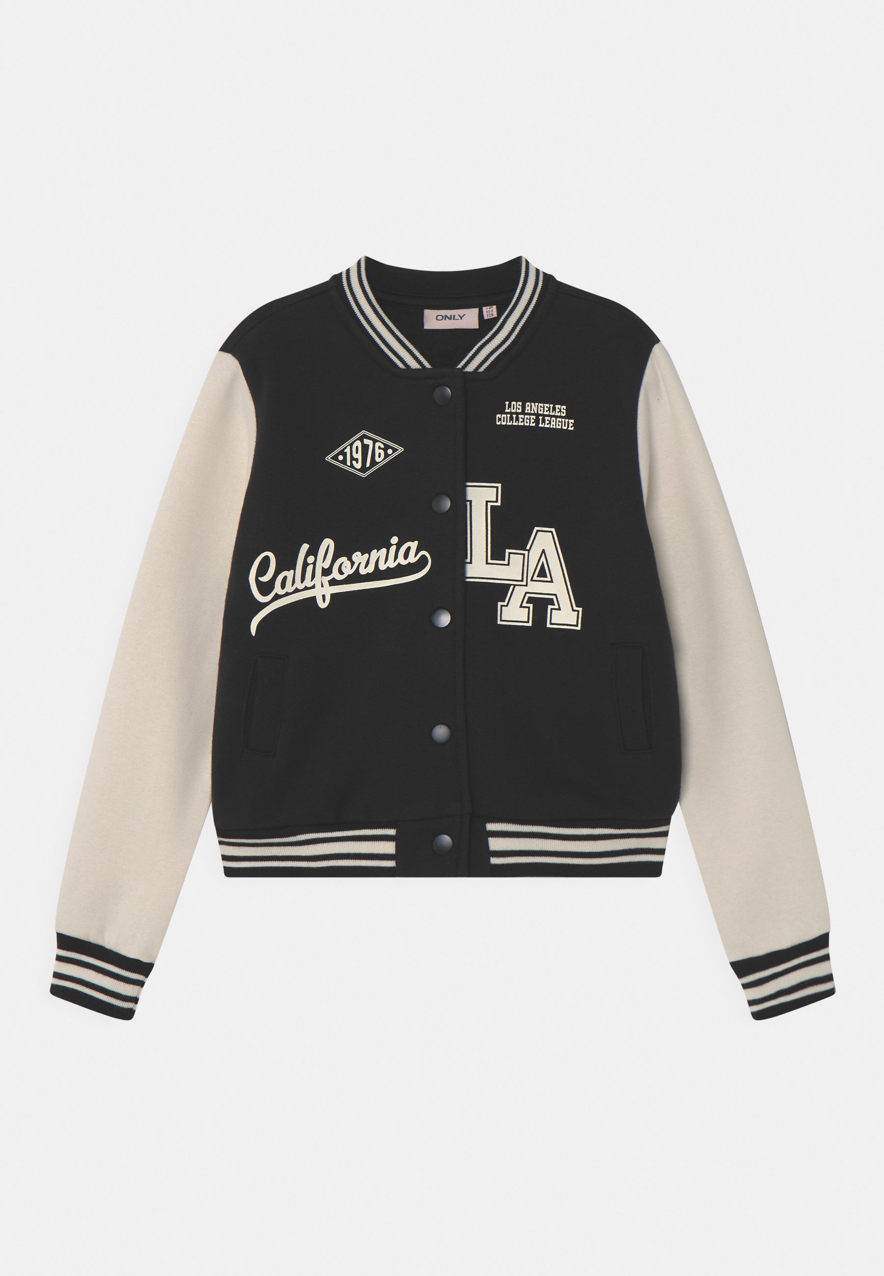 Kids ONLY KOGLOUISE OVERSIZE Sudadera con - black/negro Zalando.es