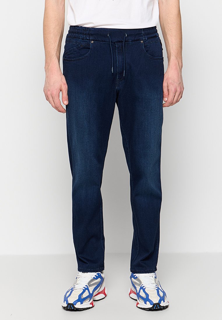 Replay Straight leg jeans donkerblauw Replay Straight leg jeans donkerblauw