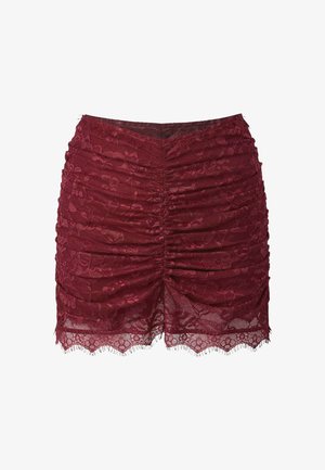OW Collection, MINIROCK SELAH - Minifalda - red