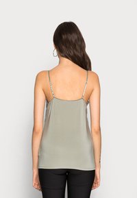 Soaked in Luxury CLARA SINGLET - Top - wrought iron