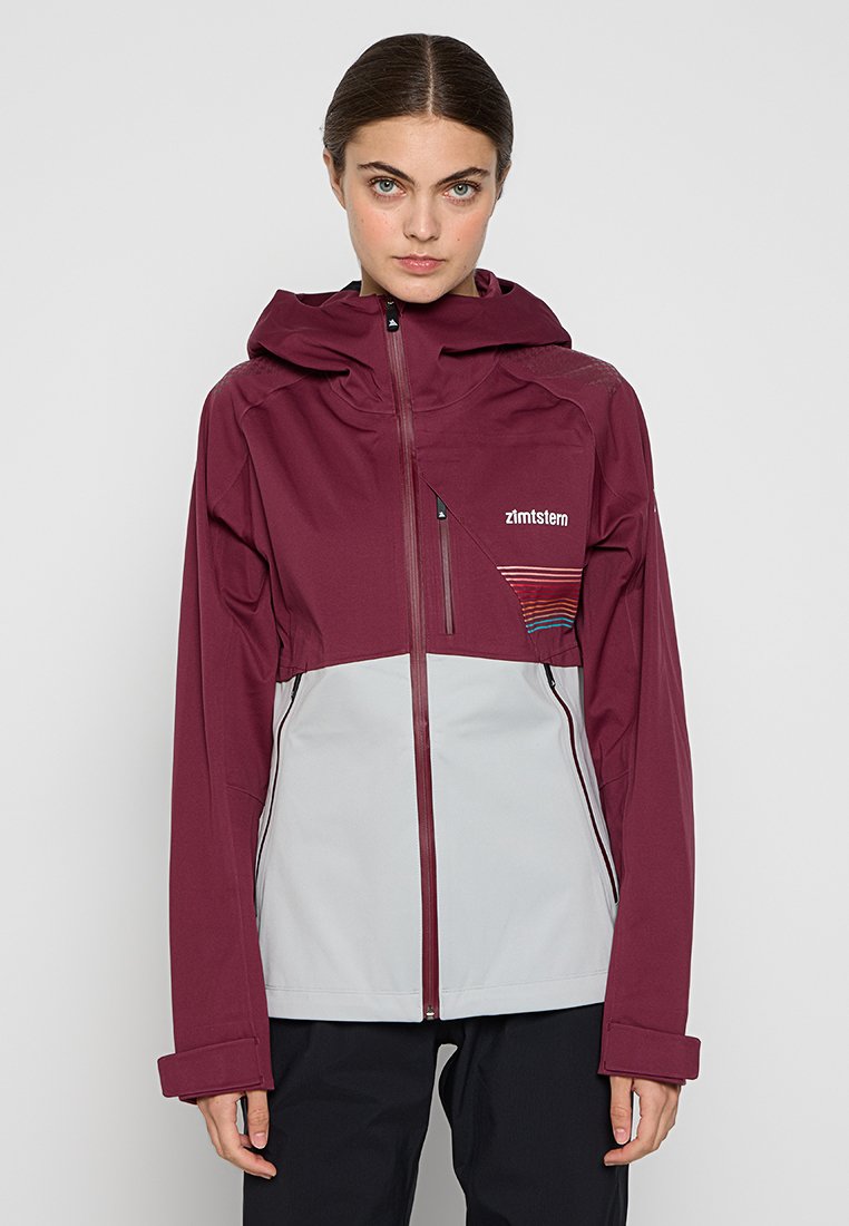 zimtstern Hardshell-jas donkerrood zimtstern Hardshell-jas donkerrood