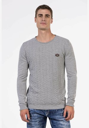 Strickpullover - lightgrey