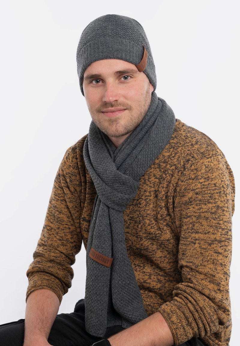 Knit Factory Sciarpa - anthracite