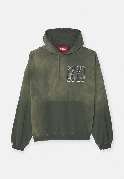 032c SPLICED BUBBLE HOODIE UNISEX - Hoodie - faded olive drab