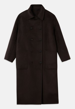 AMELIA - Klasisks mētelis - dark choco