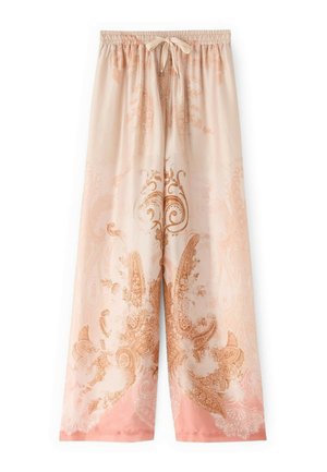 Motivi, PANTALONI PALAZZO CON STAMPA - Broek - rosa cipria