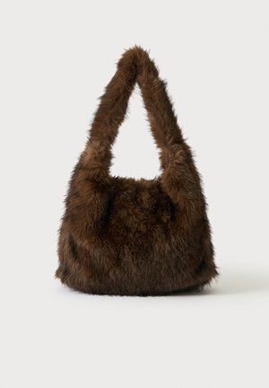 Even&Odd by Zalando, FAUX FUR - Дамска чанта - khaki