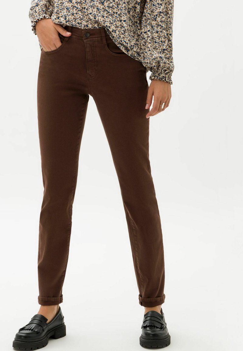 BRAX STYLE CAROLA Jeans slim fit chocolate/marrone Zalando.it