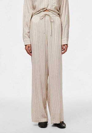 PCPIA WIDE NOOS - Pantalon classique - birch