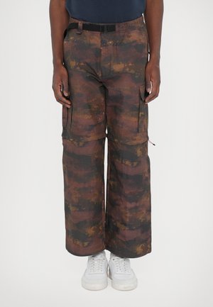EA7 Emporio Armani TROUSER - Cargo trousers - fancy brown