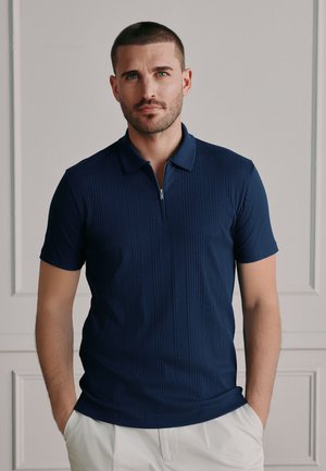 Next, REGULAR FIT - SIGNATURE PREMIUM - Poloshirts - navy blue