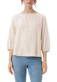 comma casual identity 3/4-ARM - Bluse - helles beige