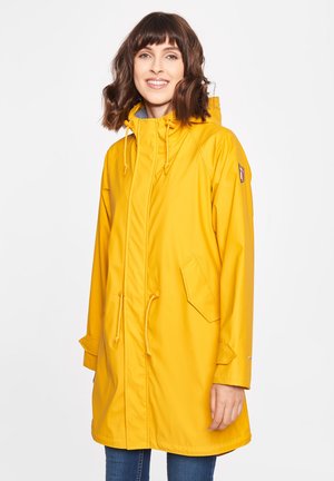 TRAVEBY - Regenjacke / wasserabweisende Jacke - yellow