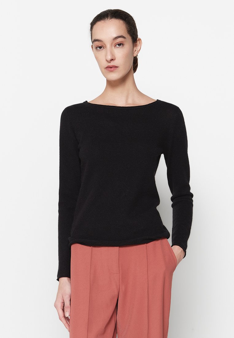 Just Cashmere Trui zwart