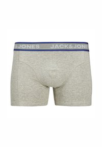 Jack & Jones SOLID 7 PACK - Boxershorts - black pack /white dazzling /blue dazzling blue /black lgm skyway