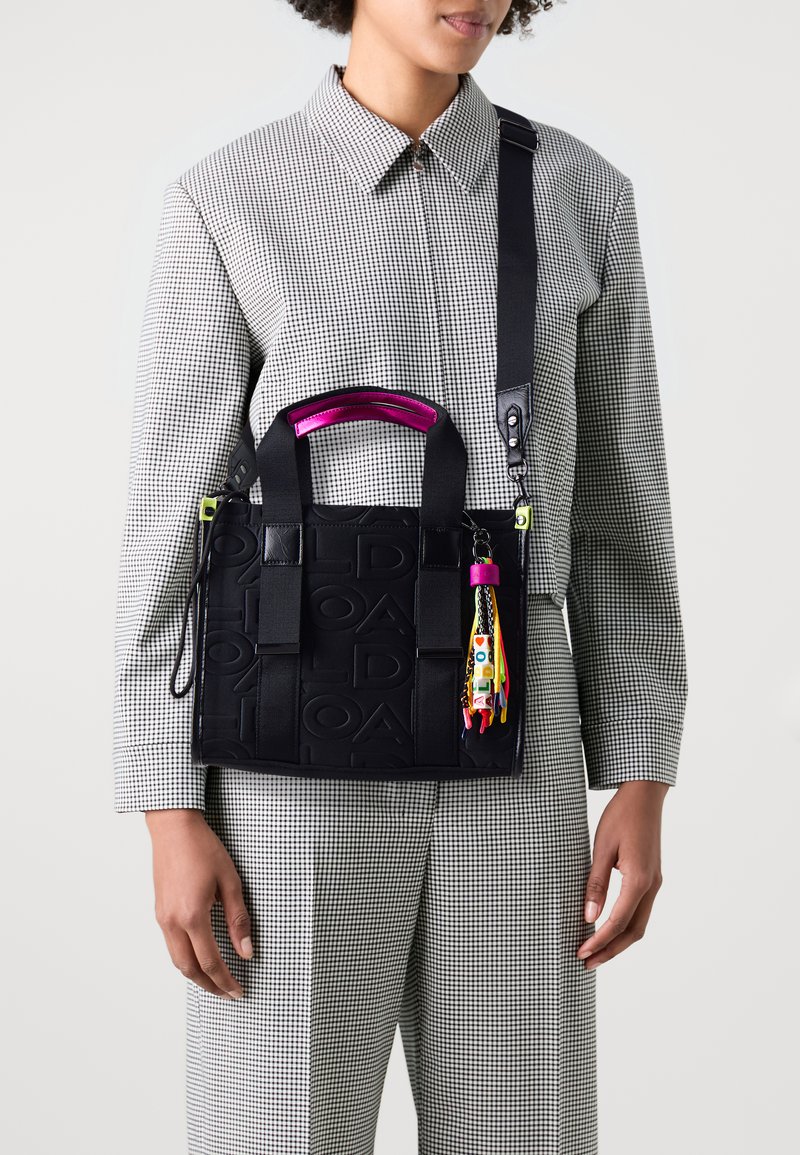 ALDO EVIECARRY - Handtasche - open black