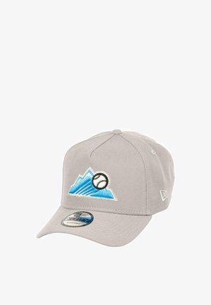 New Era COLORADO ROCKIES MLB 20TH ANNIVERSARY SIDEPATCH COOPERSTOWN SKY 9FORTY A-FRAME SNAPBACK - Cap - grau