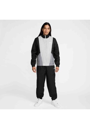 CLUB SET - Tracksuit - black smoke grey light smoke grey white