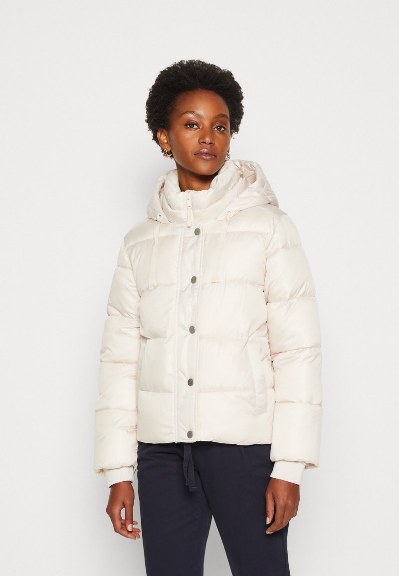 GAP PUFFER GLOSSY Winter jacket oyster/offwhite Zalando.ie