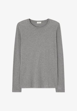 American Vintage DECATUR - Pikkade varrukatega topp - gris chine