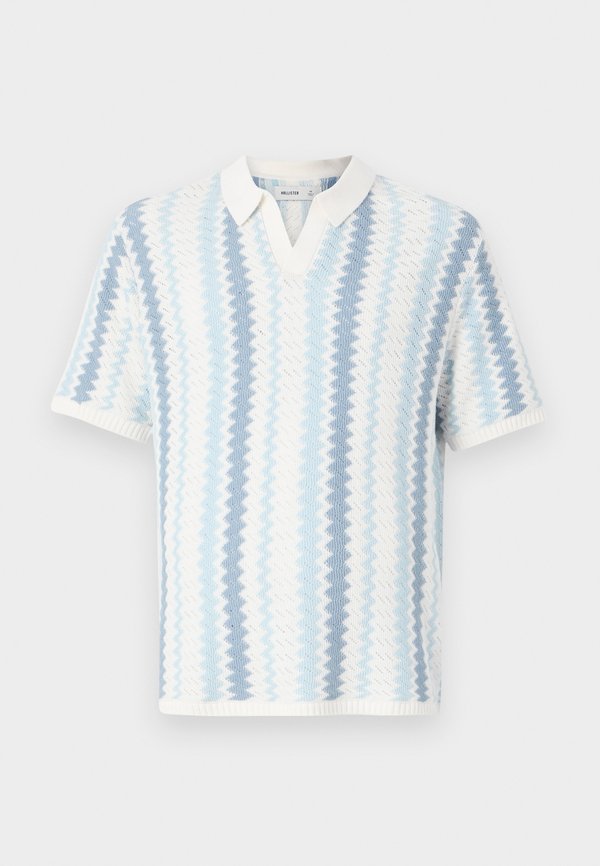 Boxy Pattern Sweater Polo - Polo shirt3