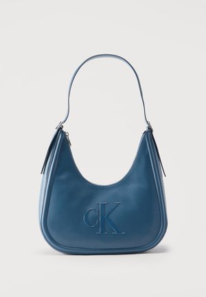 BOLD CRESCENT BAG - Τσάντα Tote - blue