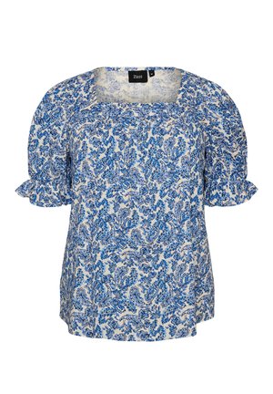 Zizzi, Blusa - blau