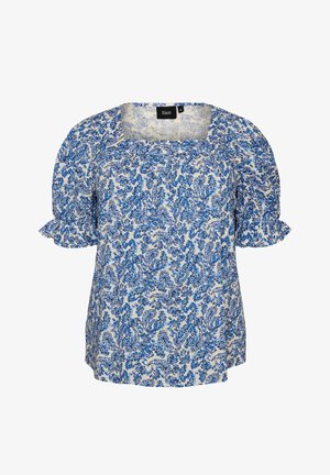 Zizzi, Blusa - blau