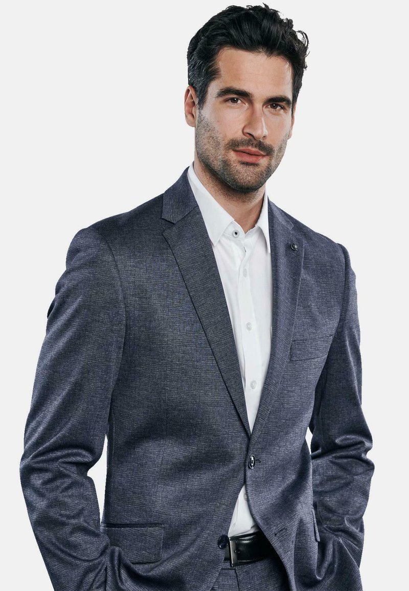 Herren Komplettanzüge | Engbers KARIERT Anzugsakko dark blue/dunkelblau - LA69055 Herren Komplettanzüge | Engbers KARIERT Anzugsakko dark blue/dunkelblau - LA69055