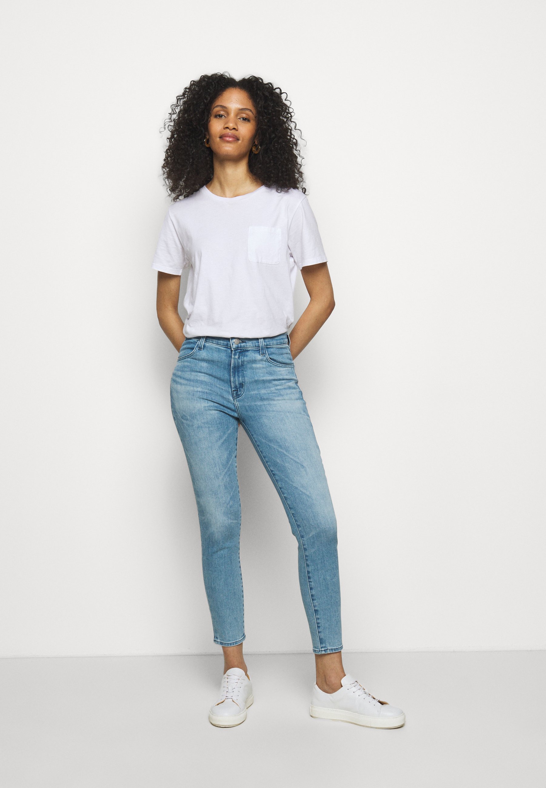 J Brand ALANA HIGH RISE CROP - Jeans Skinny Fit - atra/light blue - Zalando .ie