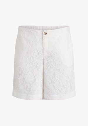 Zizzi, HOCH TAILLIERTE - Shorts - whisper white