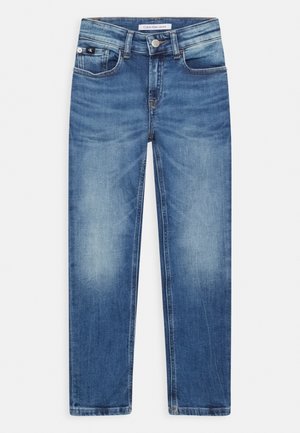 REGULAR STRAIGHT - Jean droit - high low mid blue