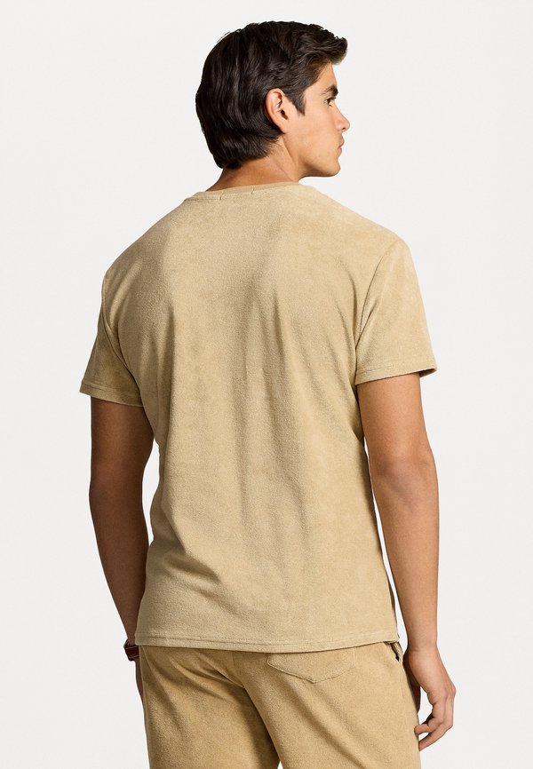CLASSIC FIT TERRY T-SHIRT - Basic T-shirt - coastal beige3