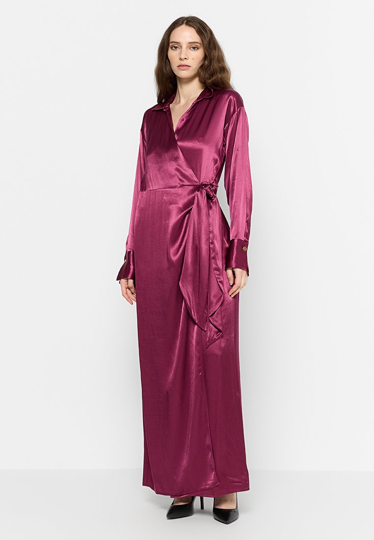 TWINSET Maxi-jurk bordeauxrood