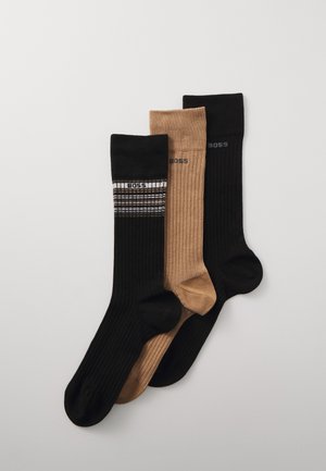BOSS 3 PACK - Socks - black