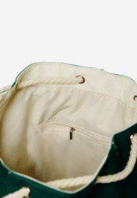 Gassa d’Amante FORTE DEI MARMI - Ryggsäck - green white ivory plain