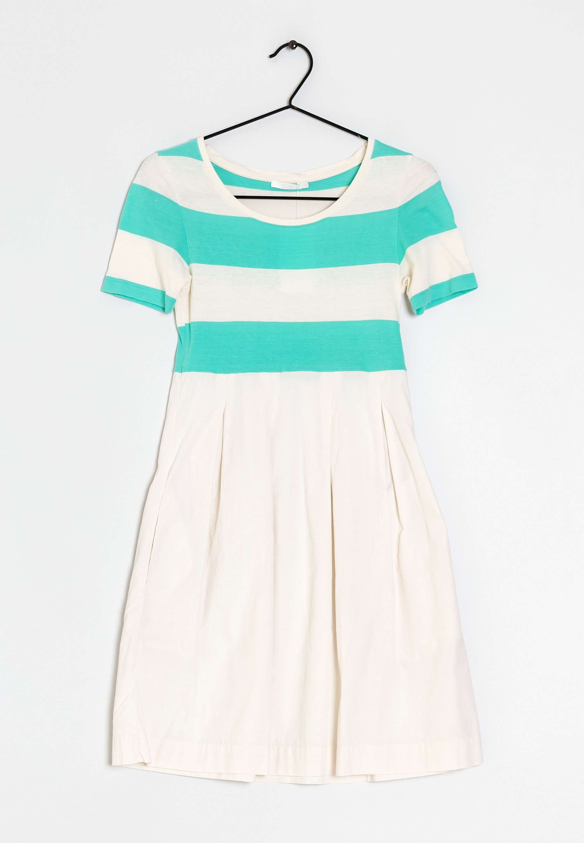 princess polly baby blue dress COS Day dress - off-white/ turquoise/off-white - (Pre-owned)