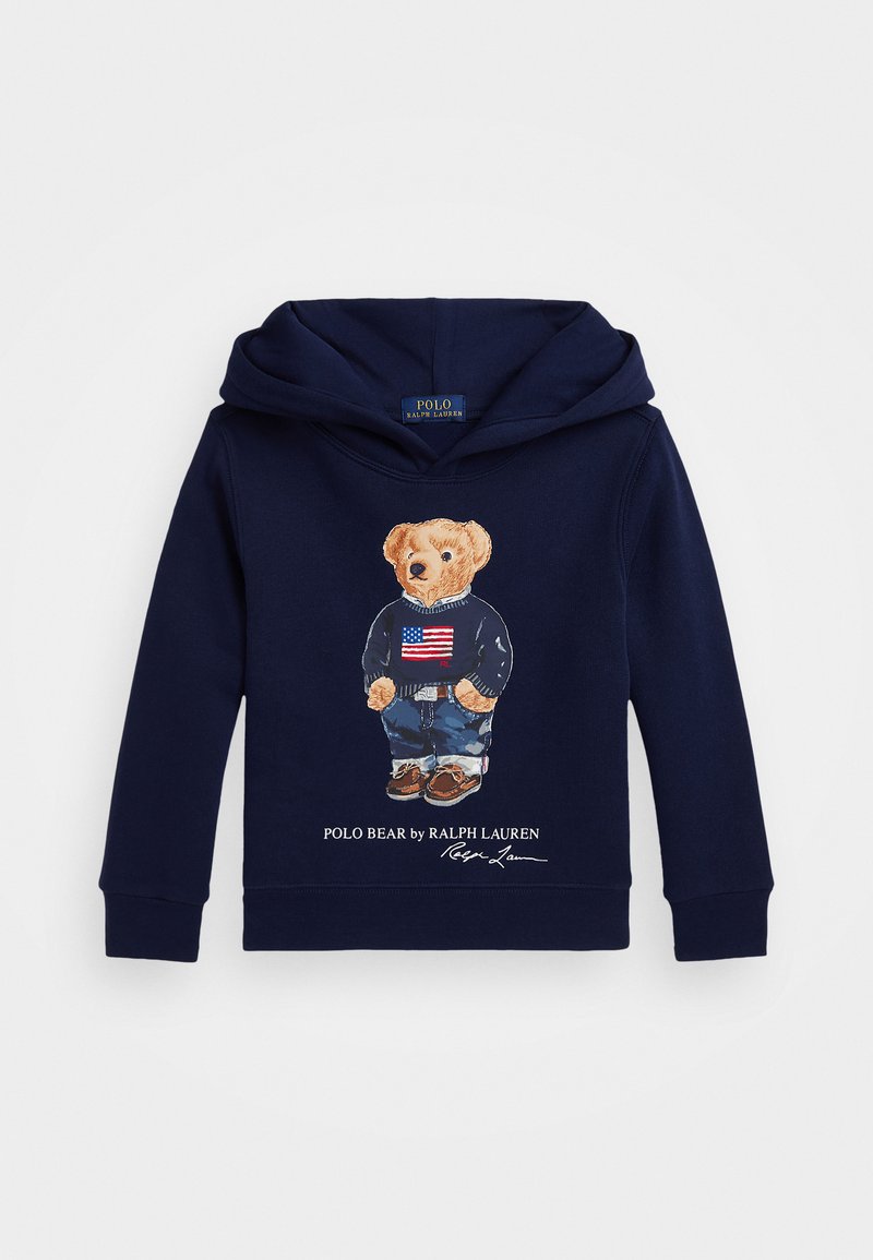 Polo Ralph Lauren POLO BEAR FLEECE HOODIE - Mikina s kapucí - cruise navy core bear