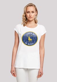 F4NT4STIC DISNEY FROZEN  SVEN I GREW UP IN NATURE - T-shirt z nadrukiem