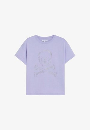 Scalpers, SCALPERS SCCAVIAR SKULL TEE - Camiseta estampada - lilac