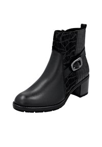 Remonte Bottines à plateau - schwarz