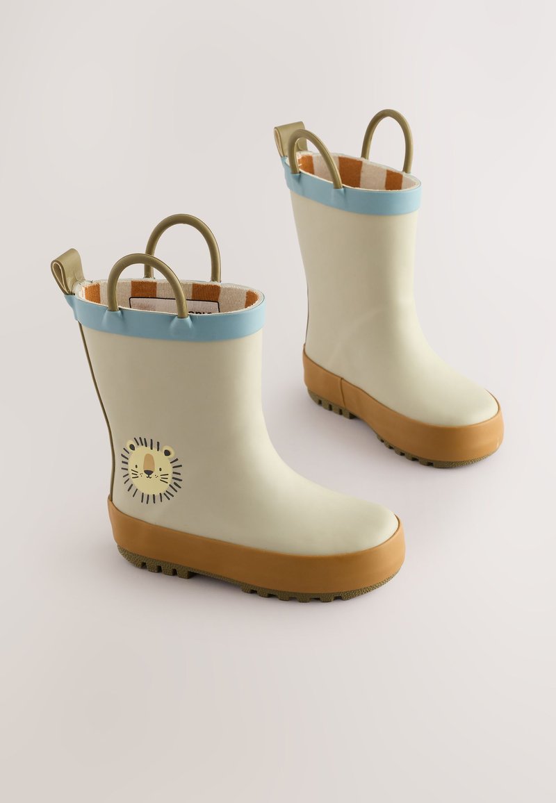 JoJo Maman Bébé REGULAR FIT - RUST COSY - Bottes en caoutchouc - green/vert