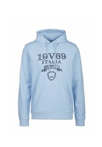 19V69 ITALIA Damen Kapuzenpullover – Aus 92% Polyester, 8% Viskose, In Creme, Größe XL | Made In Italy