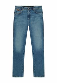 Wrangler TEXAS - Vaqueros rectos - rouge