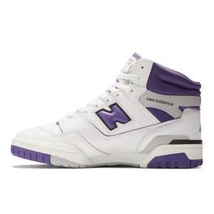 650 UNISEX - Sneaker high - bianco e viola