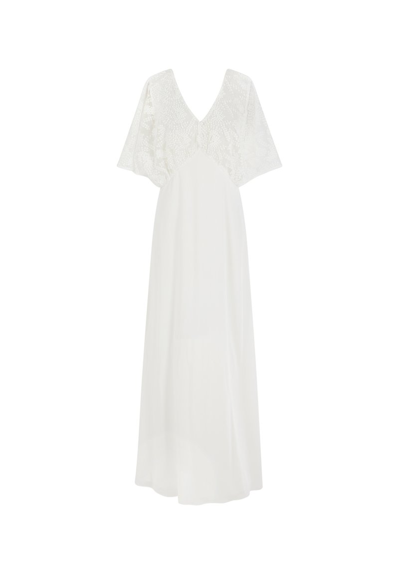 robe naf naf blanche