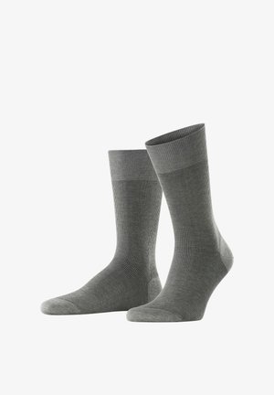 FALKE, Fine Shadow - Socken - grijs antraciet