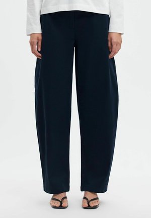 Selected, CHINOS BARREL FIT - Pantalon classique - dark sapphire