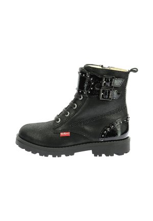 Bottines de cowboy / motard - noir